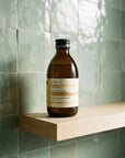 Supherbal Shampoo No.4 — Evera, editorial bathroom still life