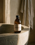 Moisturising Shampoo No.2 — Evera, editorial bathroom still life