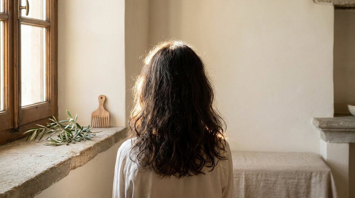 Frizz is a structural matter, not simply dryness.