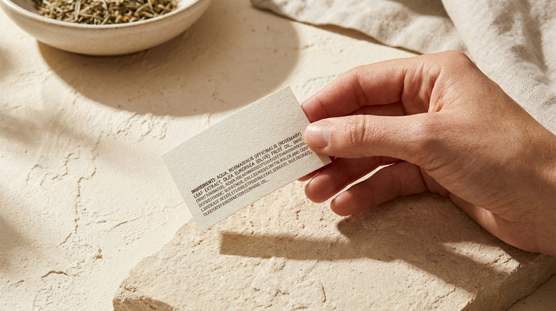 On cosmetic labels, the one per cent threshold.