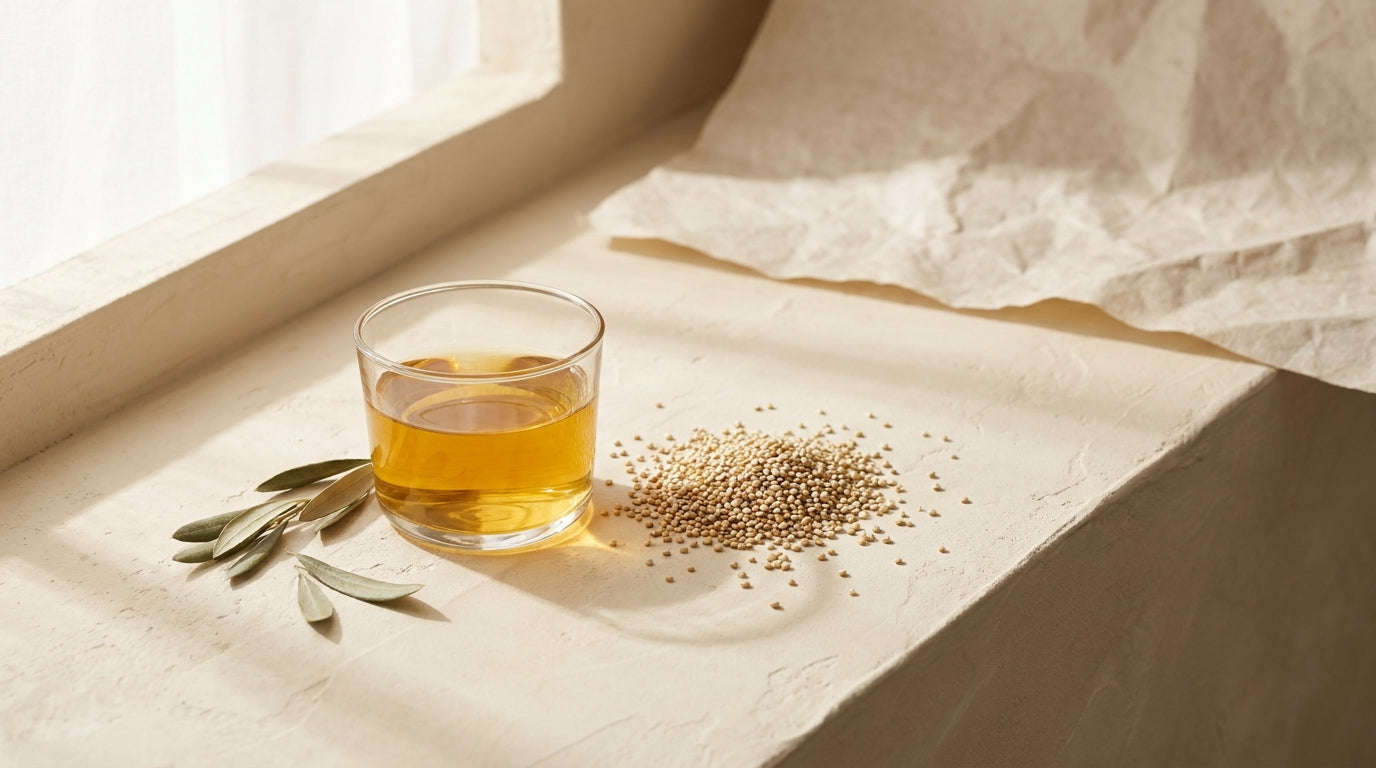 Quinoa hydrolysate &mdash; protein without the stiffness.