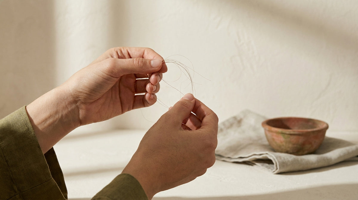 Understanding the daily cycle of hair shedding.