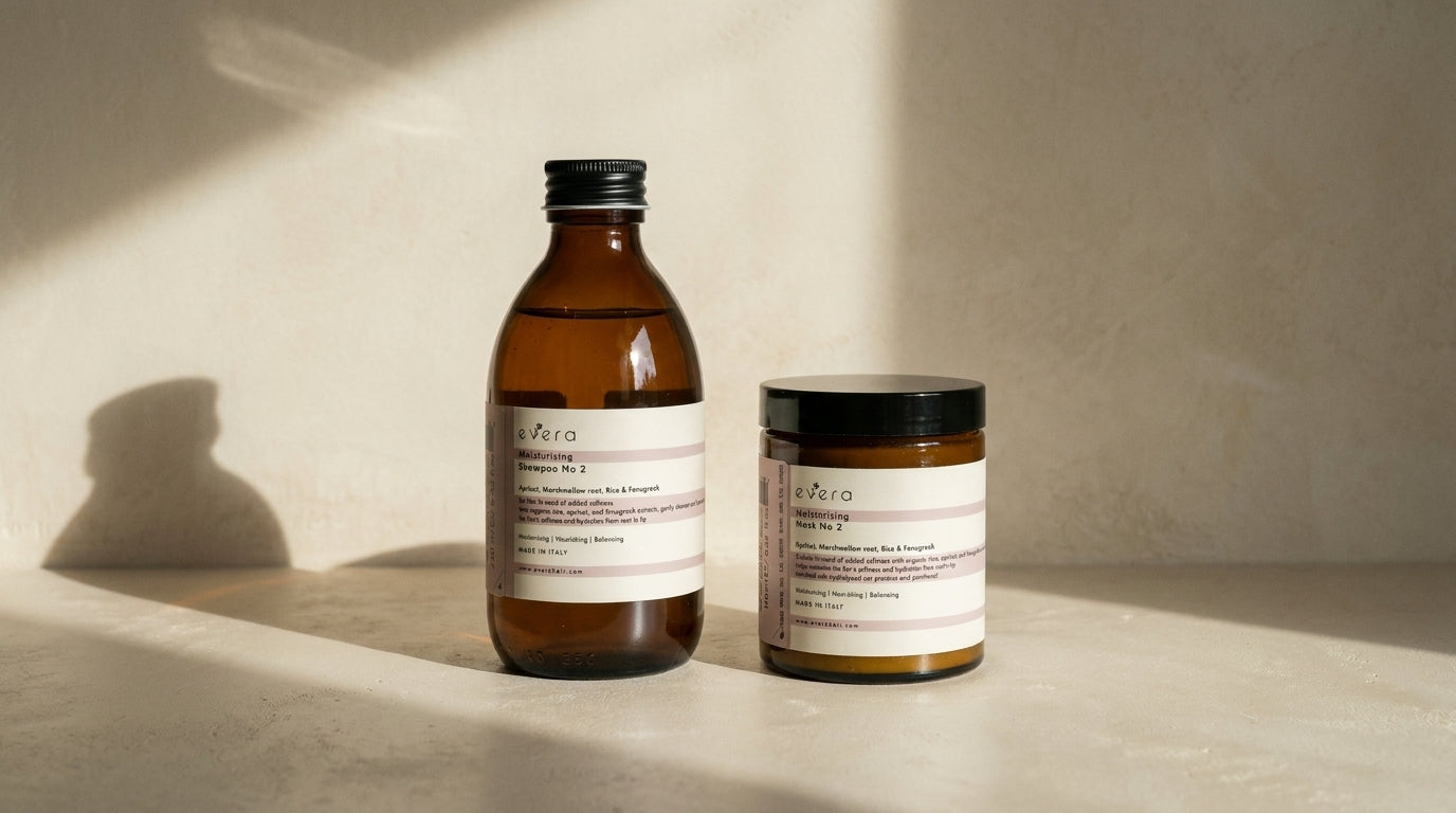 Evera hydrating range for dry hair