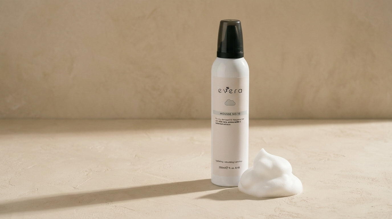 Evera Mousse — smoothing and frizz control
