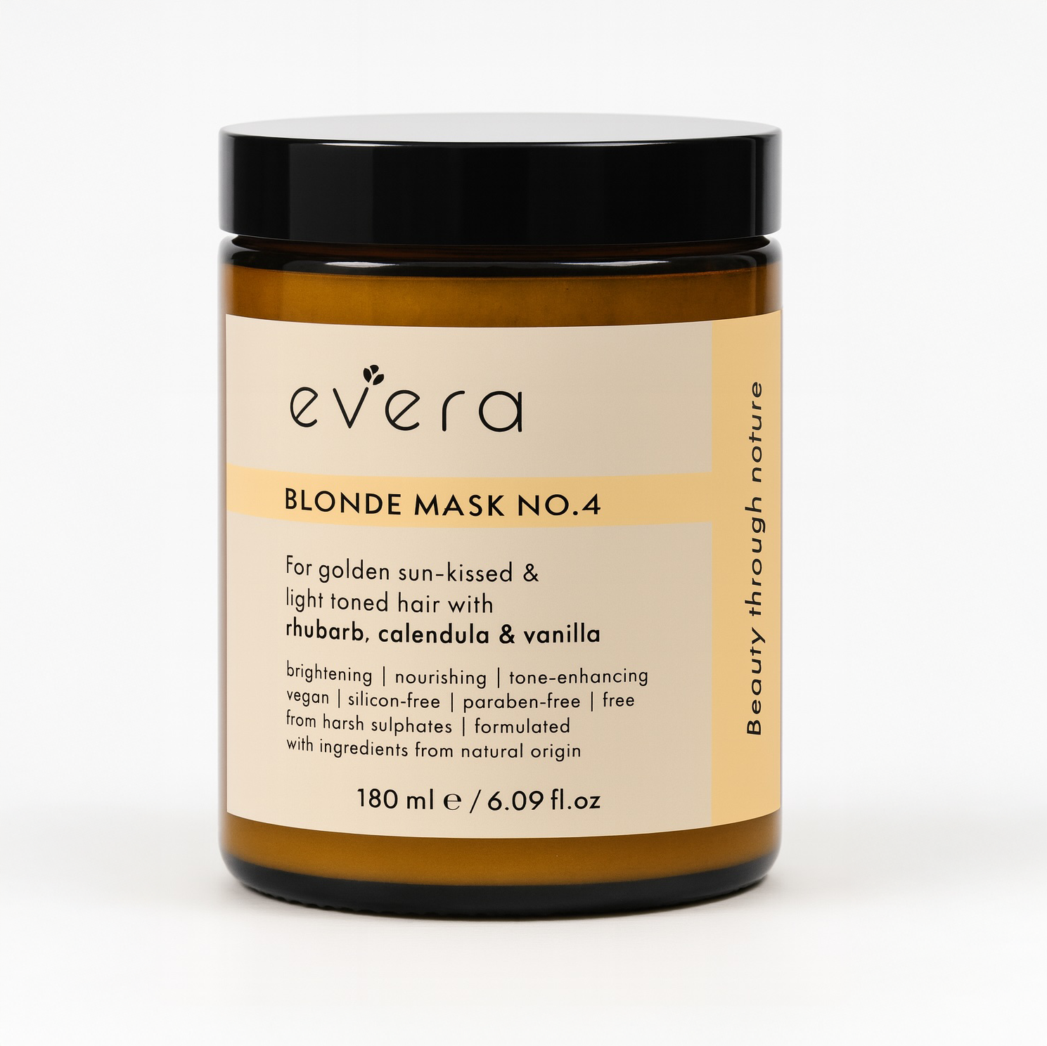 Evera Blonde Mask No.4 – deep conditioning vegan hair mask for blonde and highlighted hair