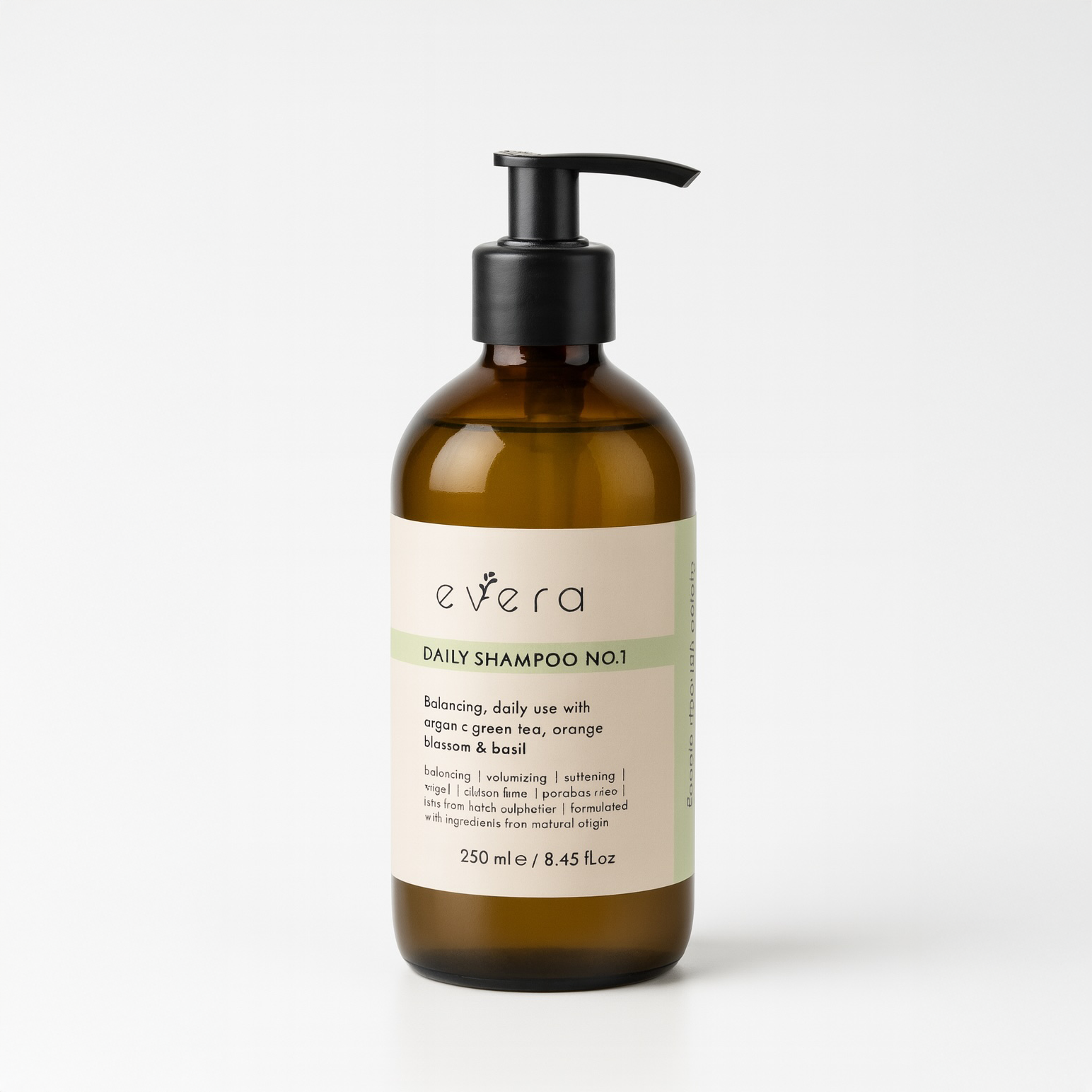 Evera Daily Shampoo No.1 – vegan sulfate-free gentle daily shampoo for all hair types