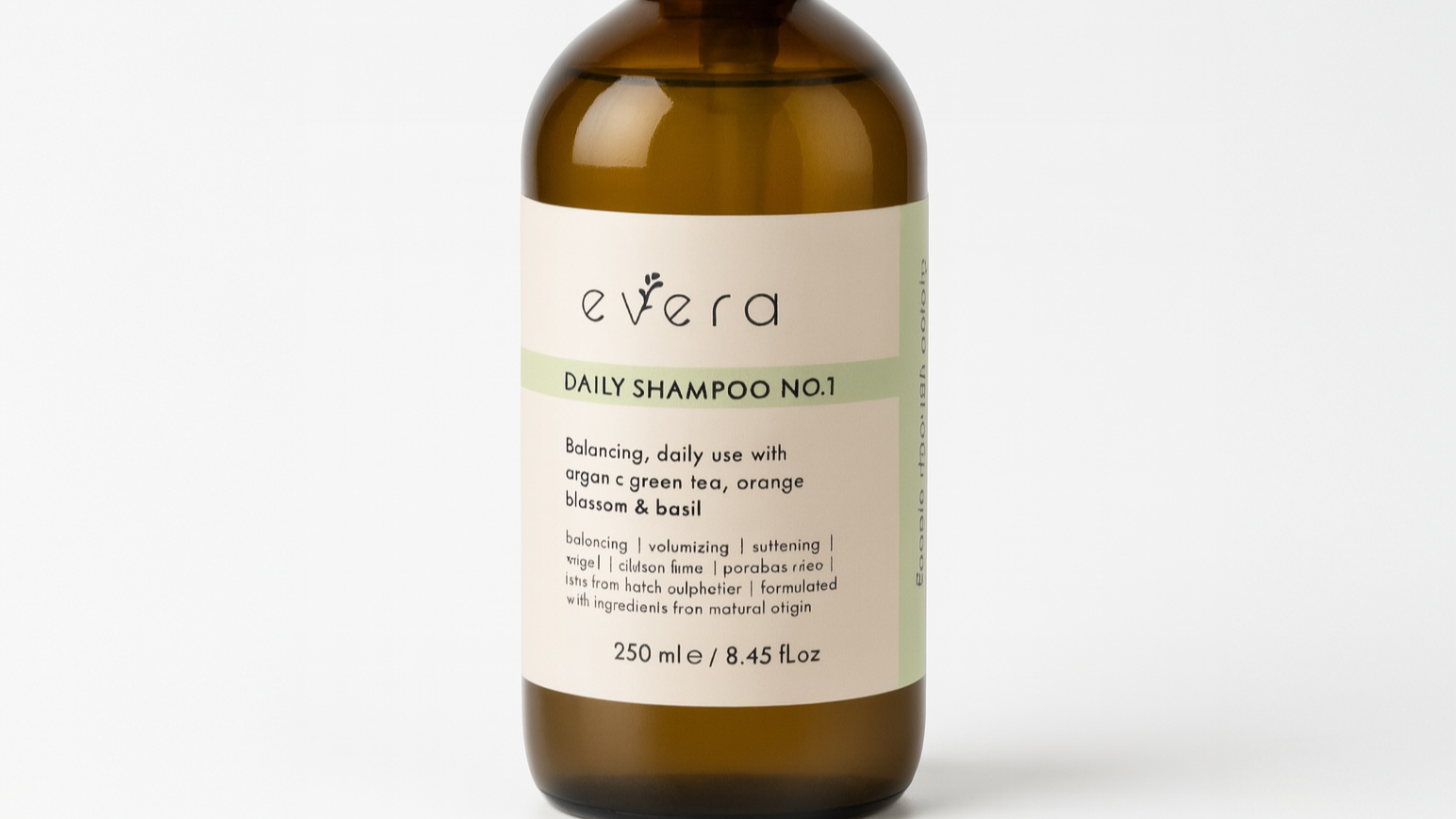 Evera Daily Shampoo No.1 – vegan sulfate-free gentle daily shampoo for all hair types
