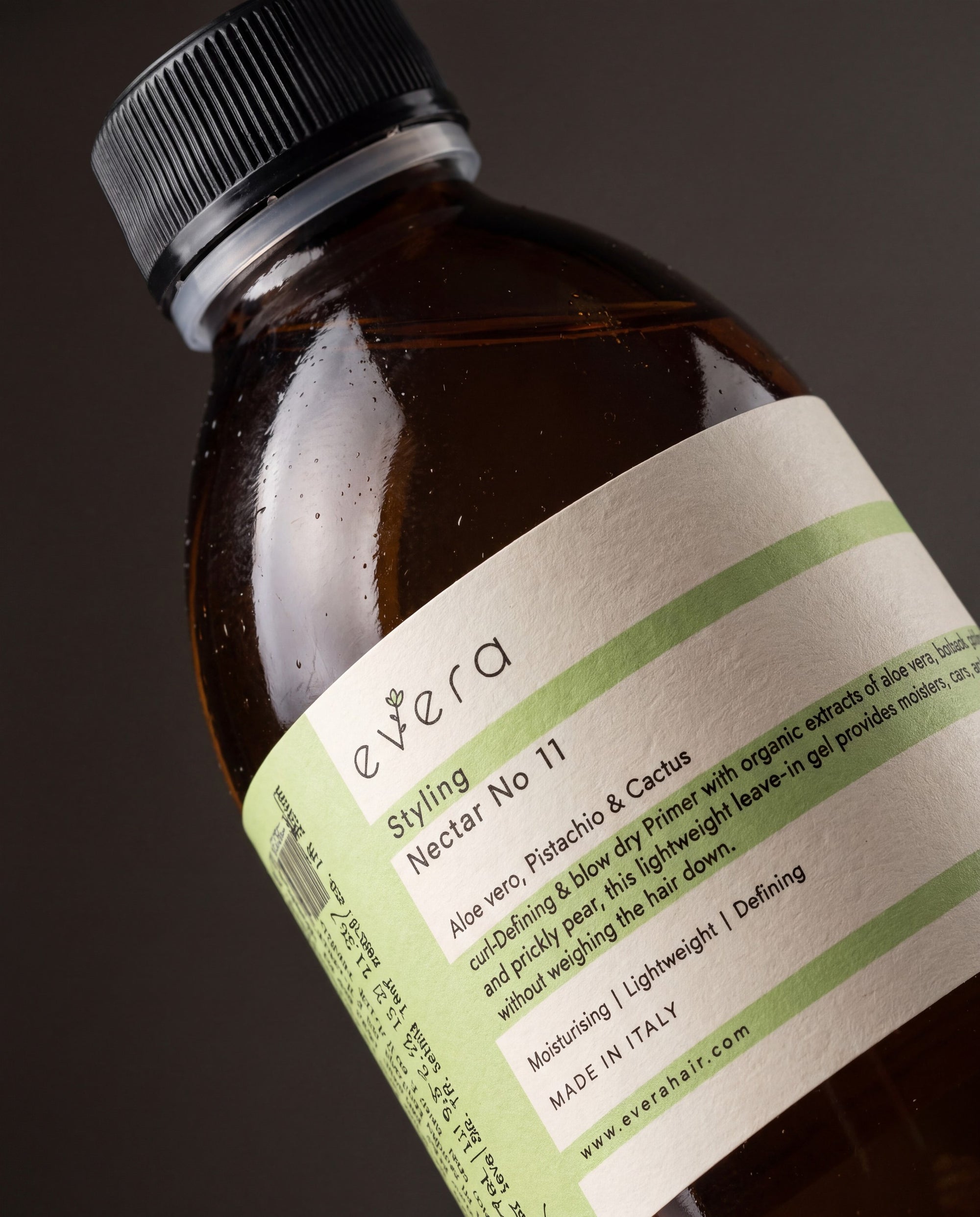 Evera Styling Nectar No. 11 — close-up of the bottle and label