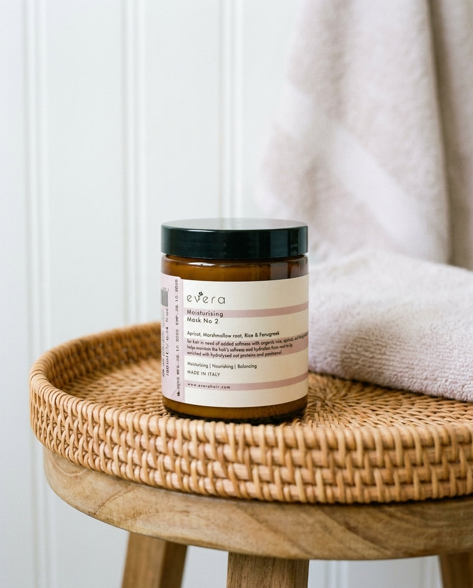 Moisturising Mask No.2 — Evera, editorial bathroom still life