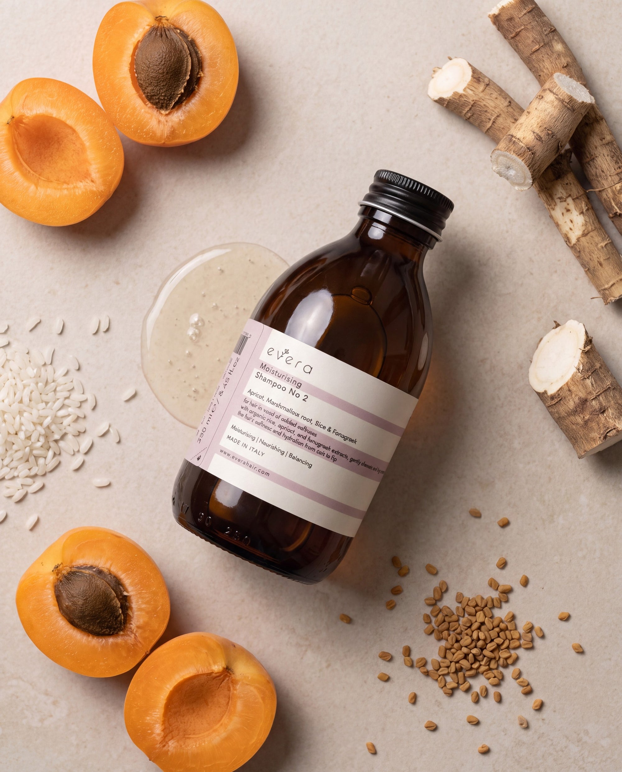 Moisturising Shampoo No.2 — the botanical ingredients inside
