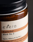 Supherbal Mask N3 — close-up of the bottle and label
