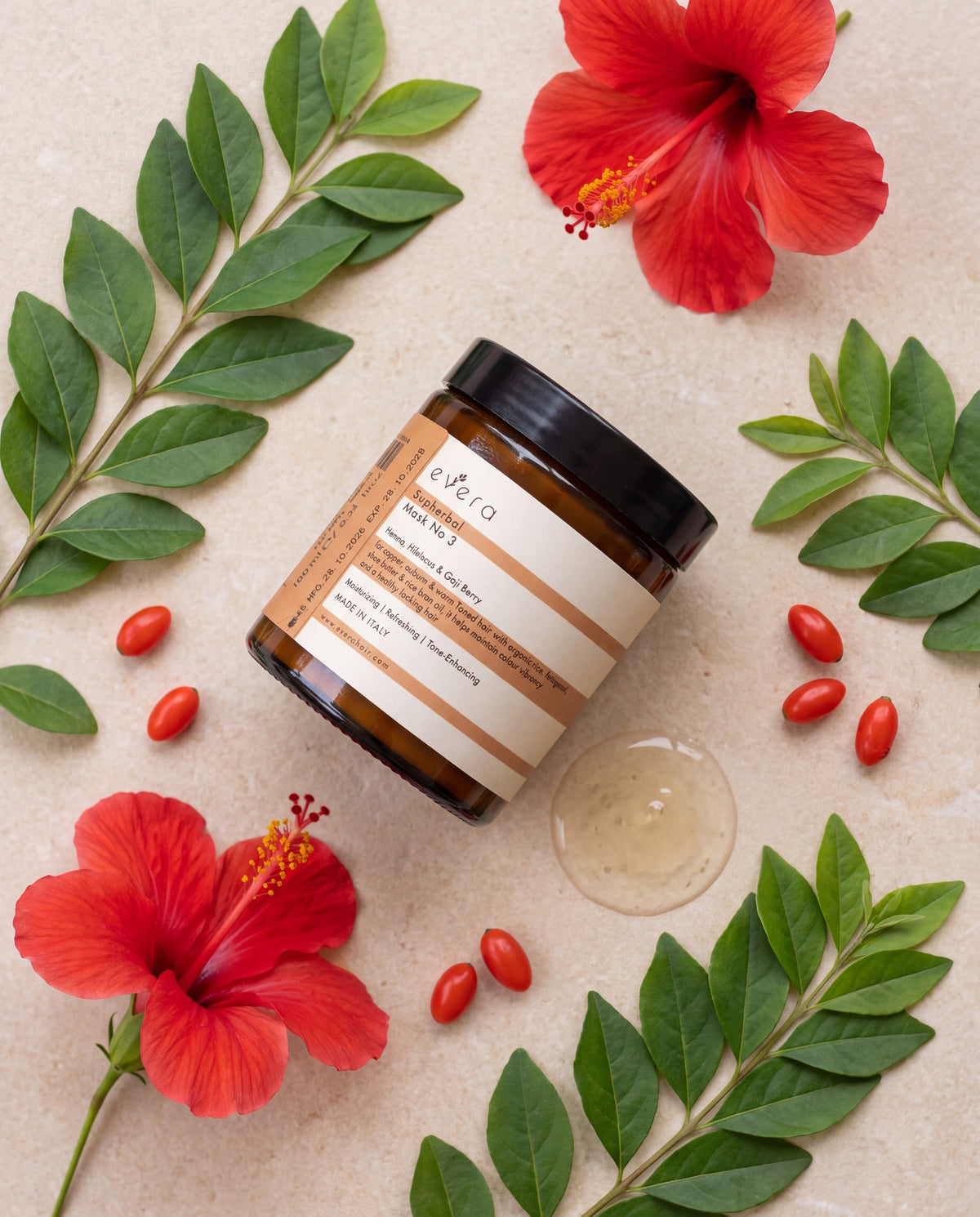 Supherbal Mask N3 — the botanical ingredients inside