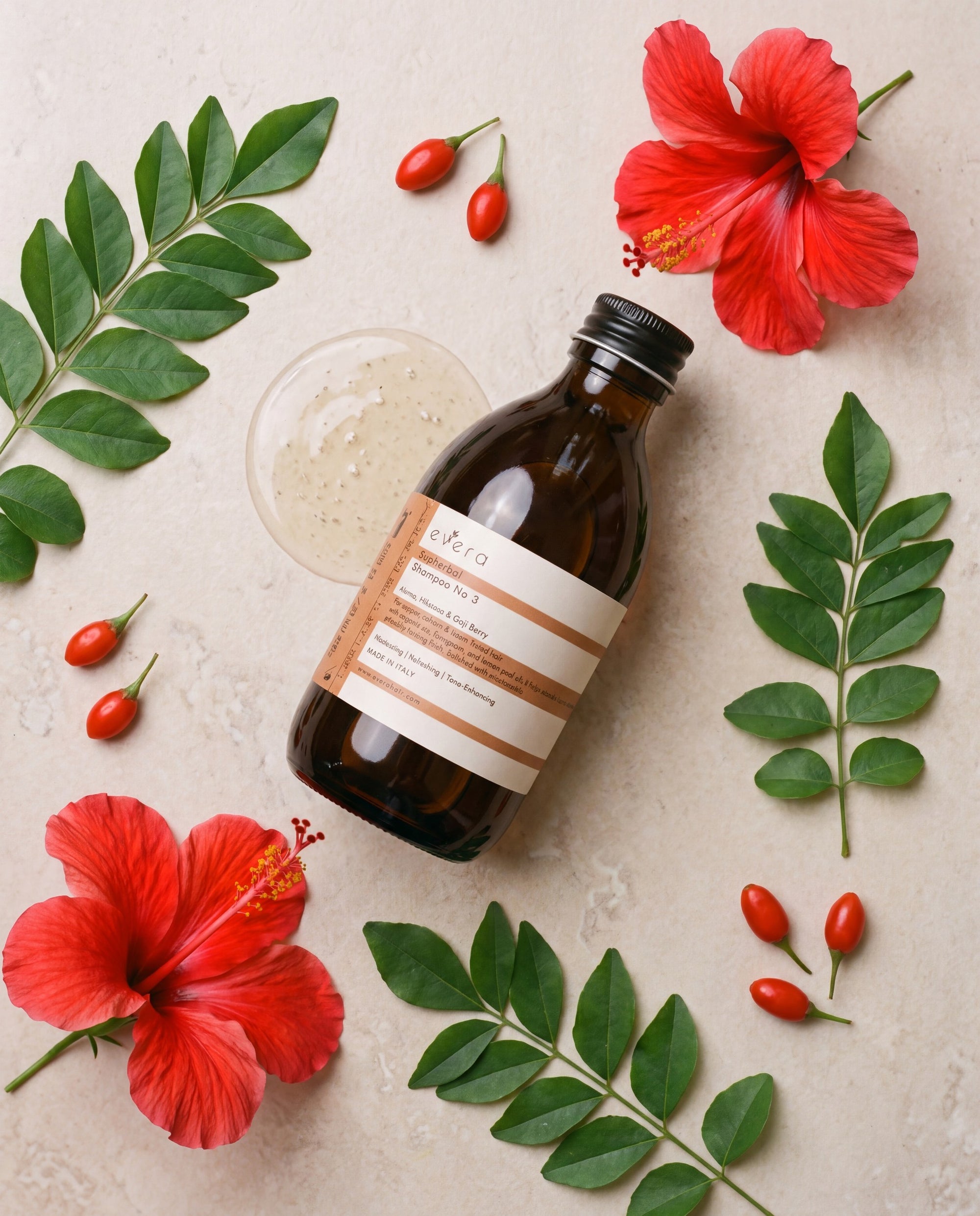 Supherbal Shampoo No.3 — the botanical ingredients inside