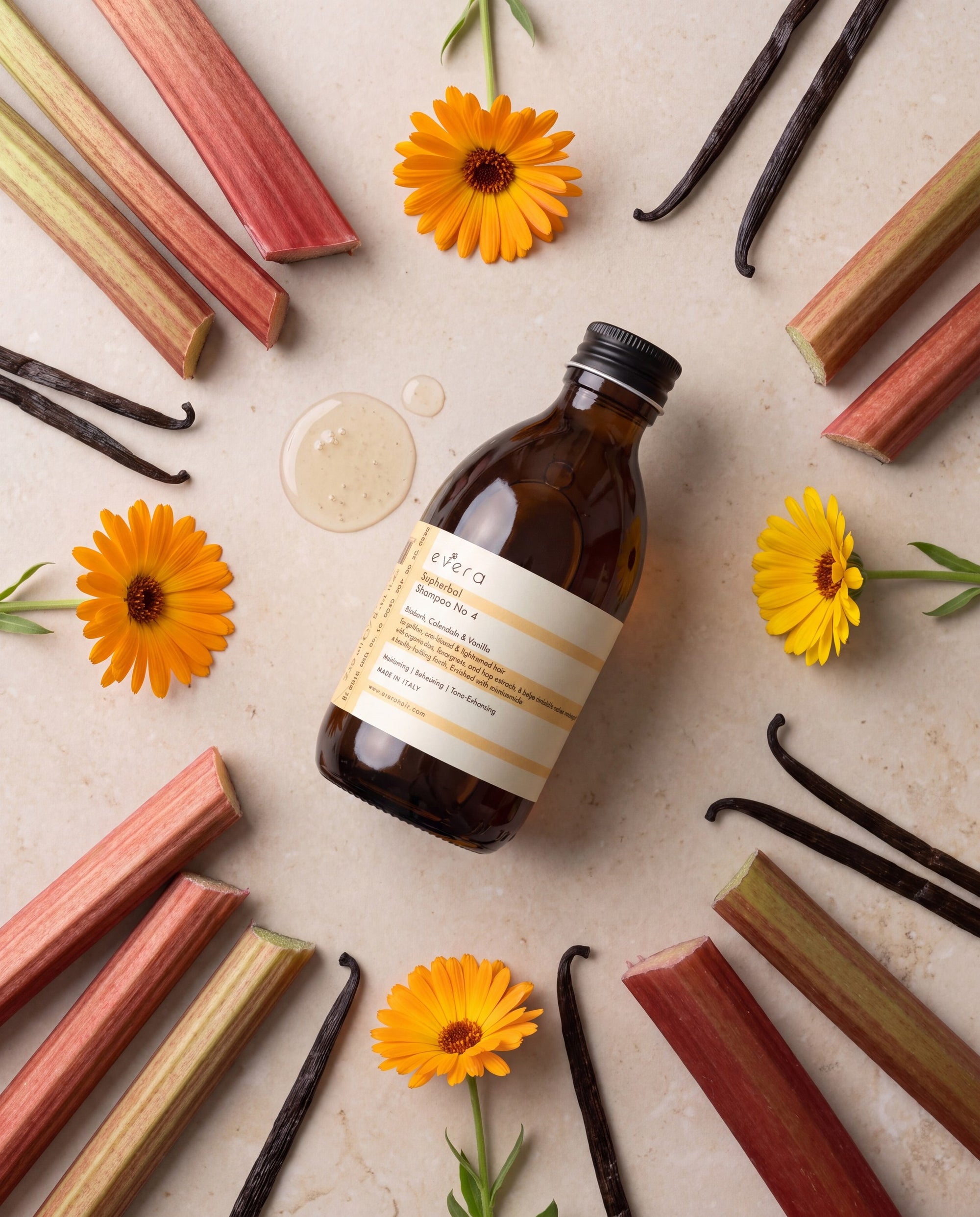 Supherbal Shampoo No.4 — the botanical ingredients inside
