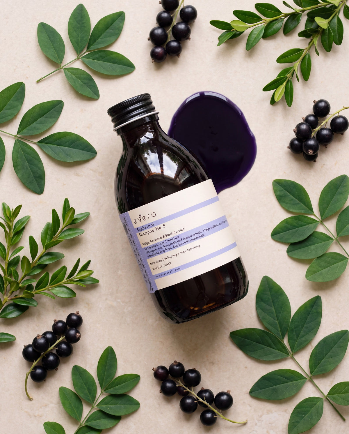 Supherbal Shampoo No.5 — the botanical ingredients inside